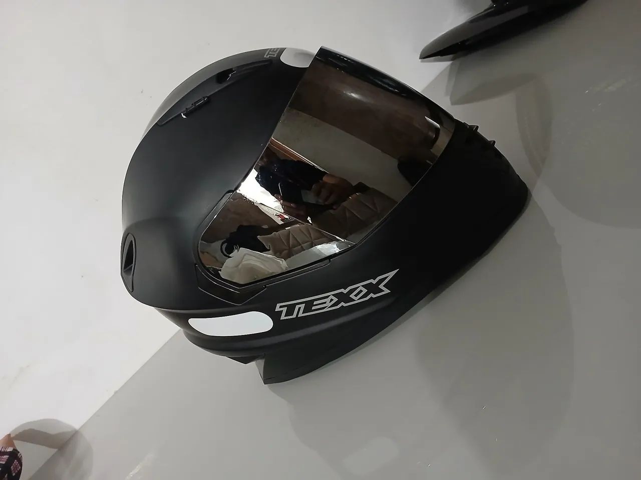 Capacete de Moto Texx novo sem uso tm 56 