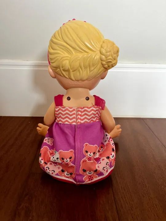 Boneca Baby Alive Hora Do Chá Loira Hasbro - Muito Nova - Foto 5