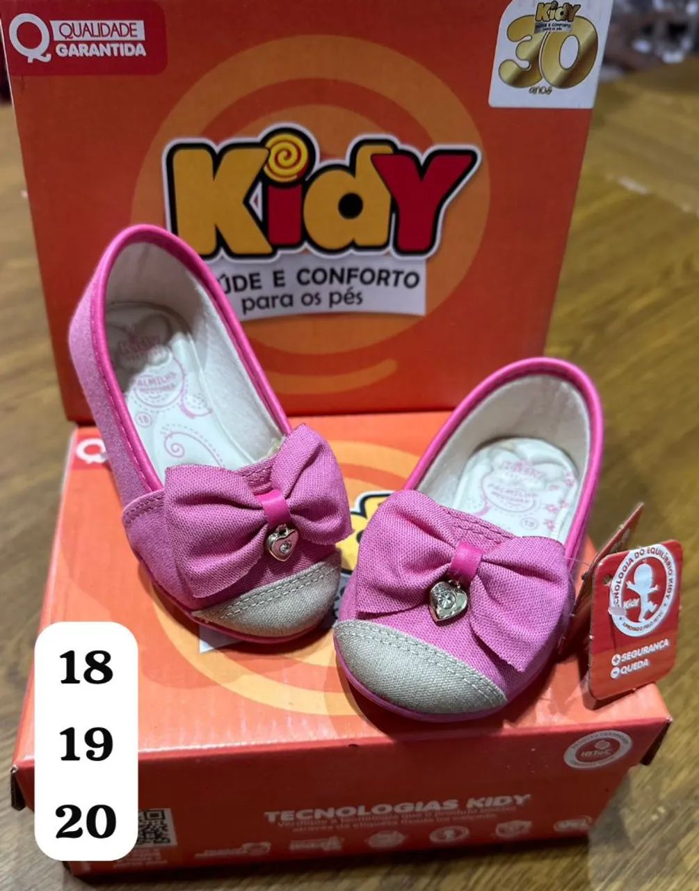 Sapatilha Infantil Rosa Kidy - Conforto e Estilo!