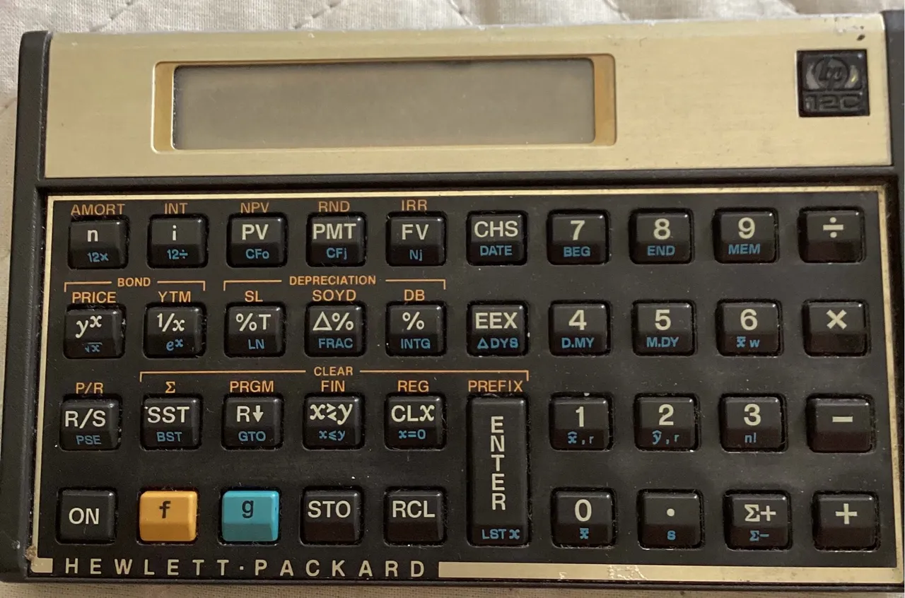 Calculadora HP-12C - Excelente estado