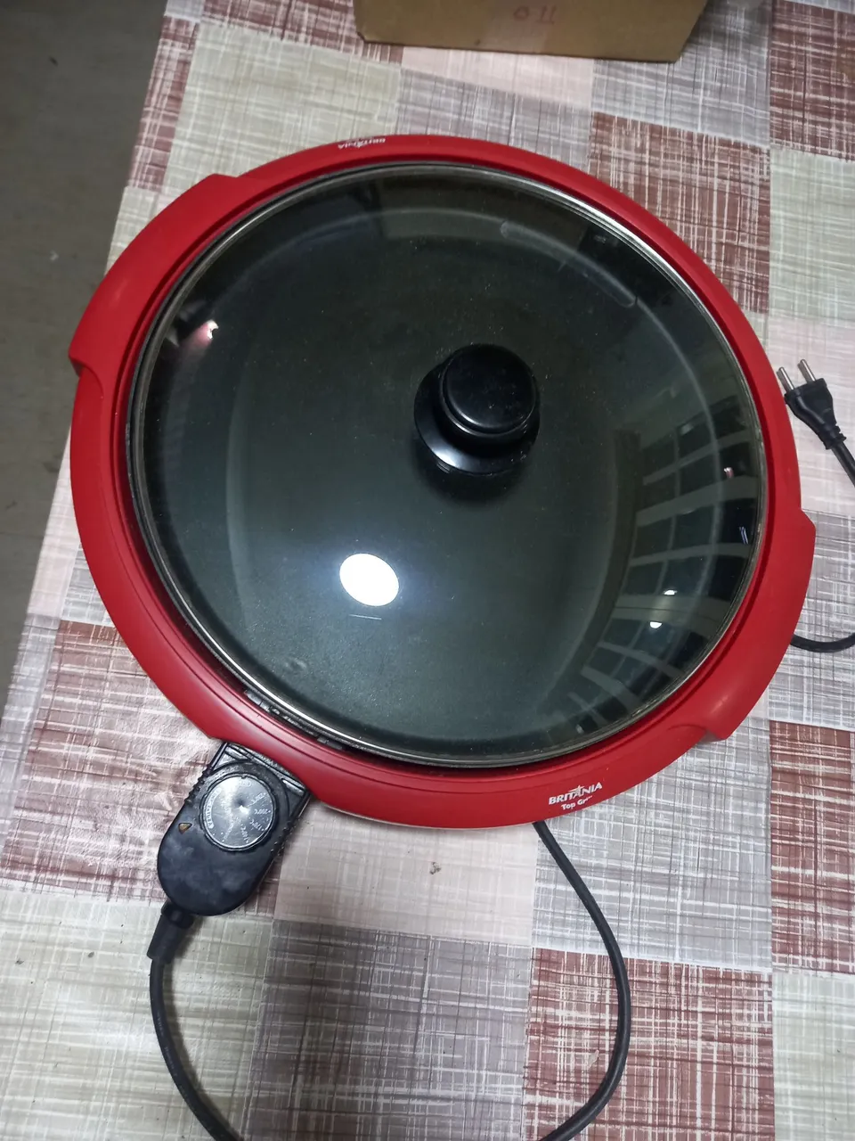 Chapa Elétrica Britânia Top Grill
