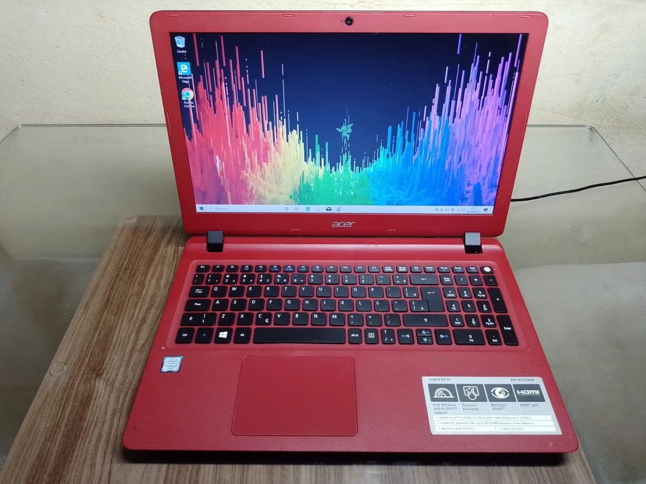 NOTEBOOK ACER CORE i5 6°GTh/ 8GB RAM/ 1000GB HD/ ÓTIMO/ ENTREGO - Foto 2