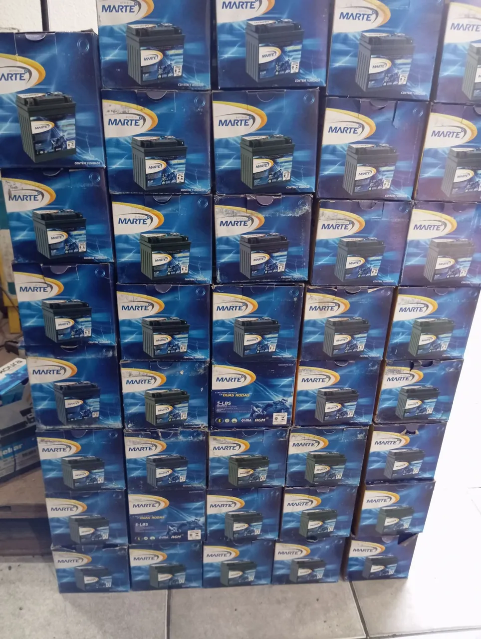 Bateria para Moto 5, 6 e 7 amperes nova na promoção a partir...