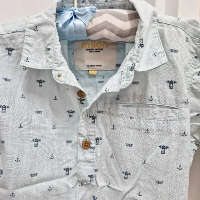 Camisa Infantil Milon tam 3 - Foto 4