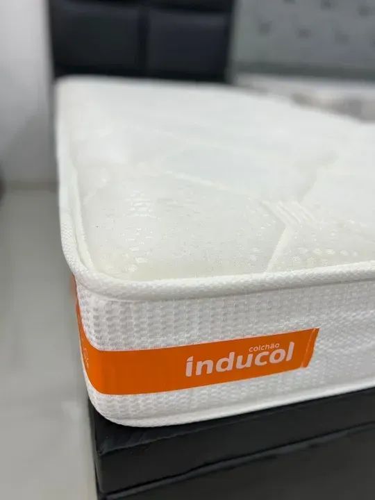 Colchão Delicate Inducol + Base Baú Solteiro 88x188x66 - Select Colchões - Foto 4