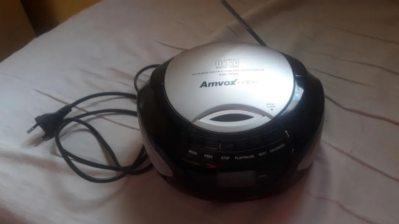 Aparelho de Som Portátil com CD/USB/SD - Foto 6