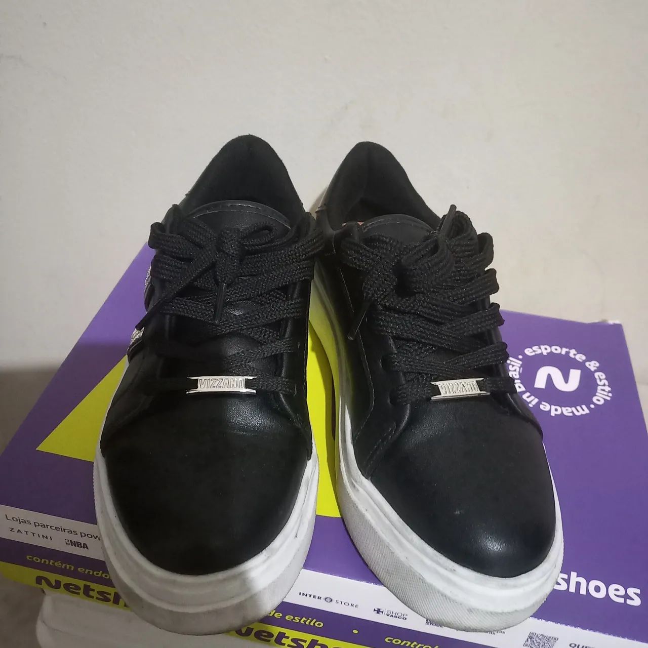 Tênis Feminino vizzano  34 Preto - Foto 2