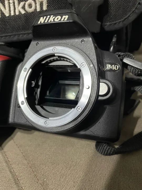 Câmera Nikon D40 funcionando  - Foto 6