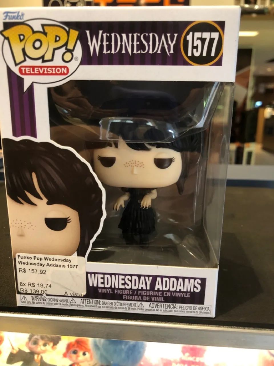 Funko Pop Wednesday Addams 1577 - Colecionável