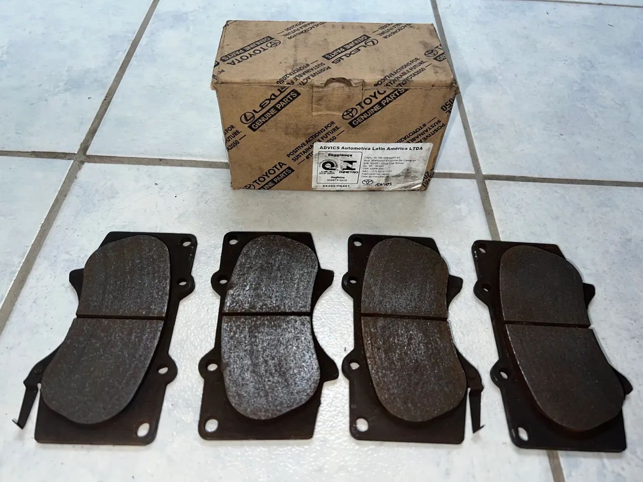 Pastilhas de freio Hilux  - Foto 2