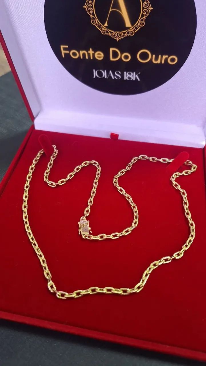 Corrente de Ouro cartier 18k - Foto 2