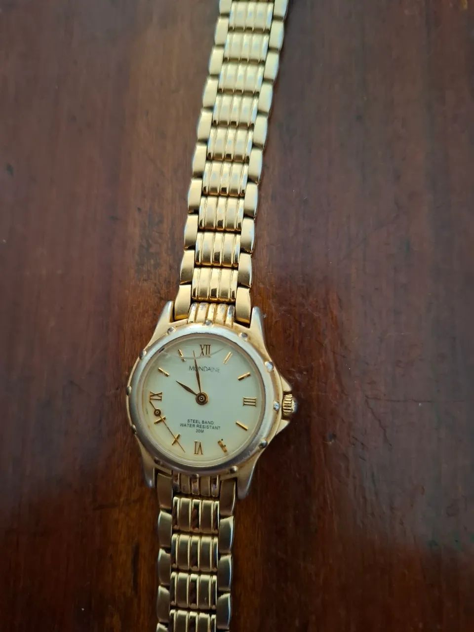 Relógio Feminino Dourado - Foto 2