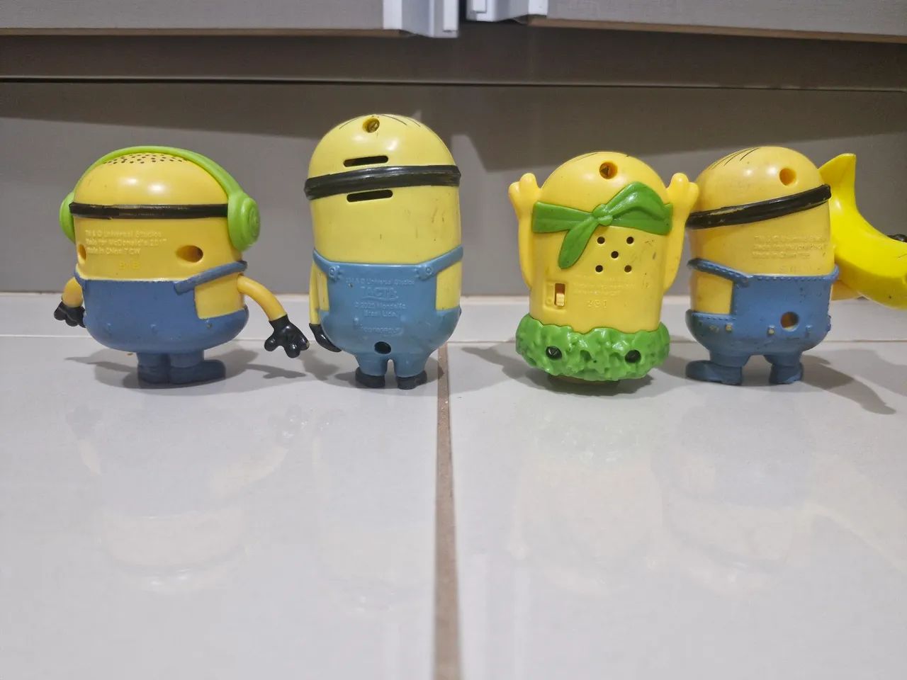 Decoração- kit 4 minions mc donalds antigos - Foto 2