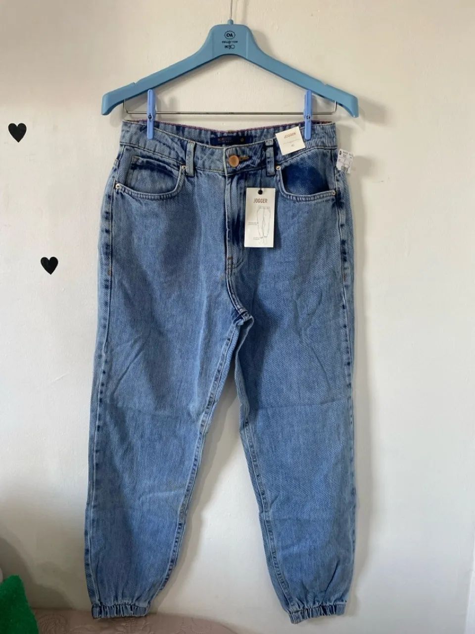 Calça Jeans Jogger Feminina - Nova com Etiqueta