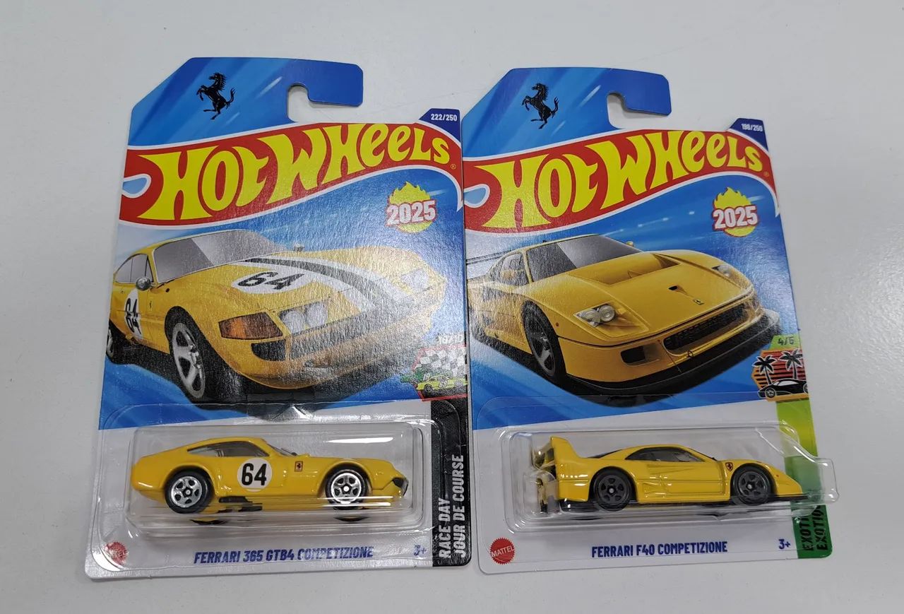 GT SPIRIT Ferrari F40 イエロー Carro de brinquedo modelo de resina amarela Ferrari F40 1987 - escala