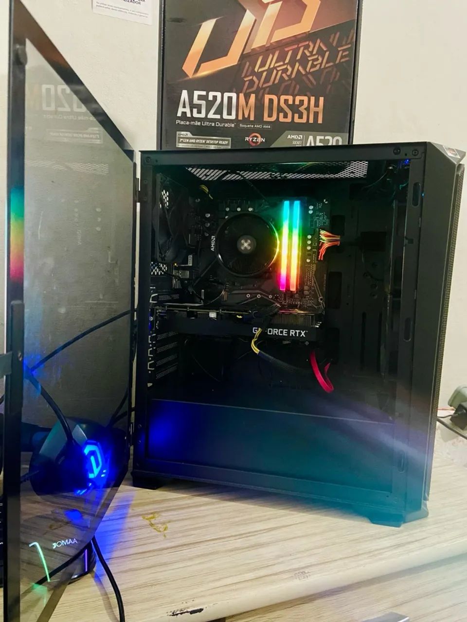 PC GAMER RYZEN 5 5600X + 3060 12GB preço de desapego!!!