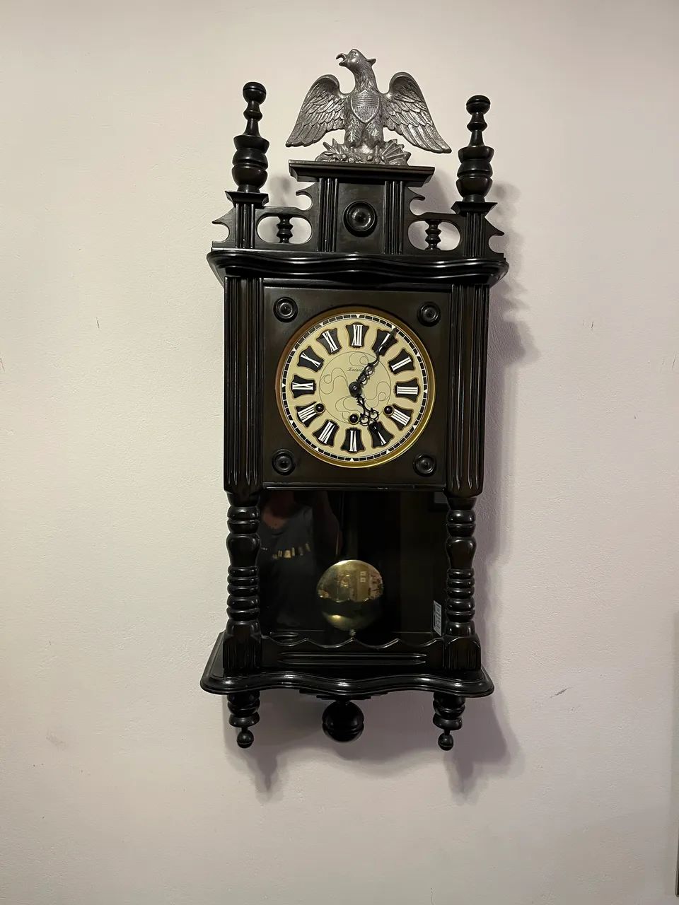Relógio de Parede antigo semi carrilhão  - Foto 4