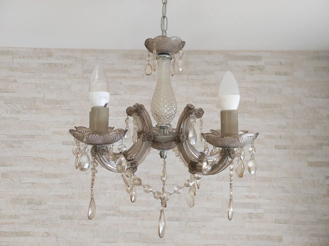 Lustre de cristal clássico