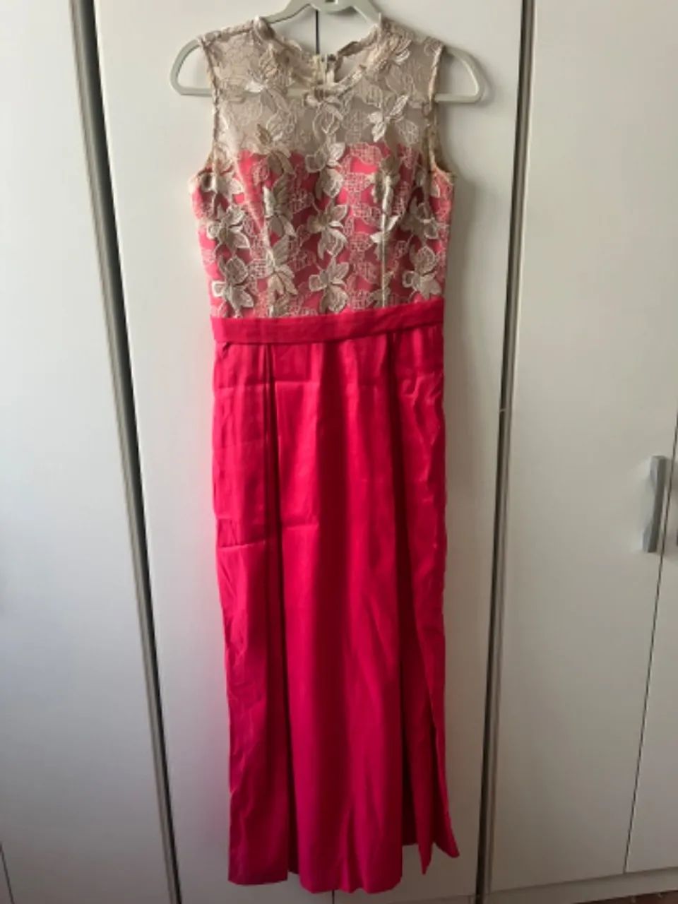 Vestido de Festa Longo com Renda