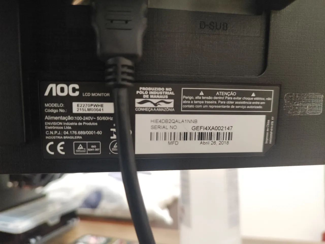 Monitor AOC 21" - Foto 3