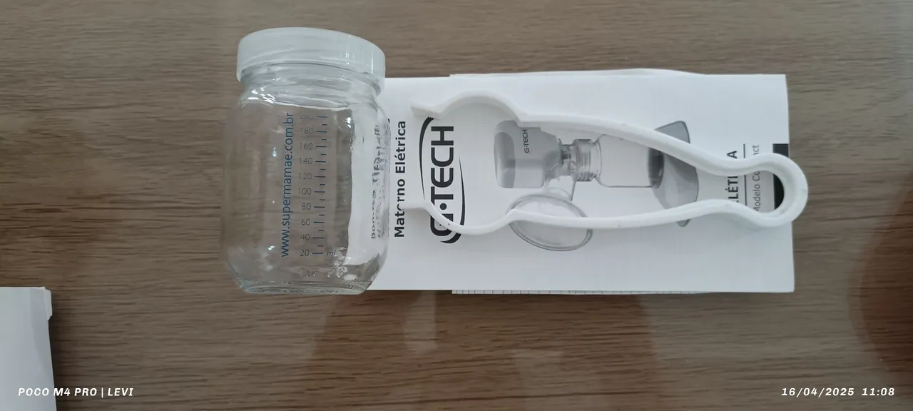 Extrator de Leite Materno Elétrico G-Tech