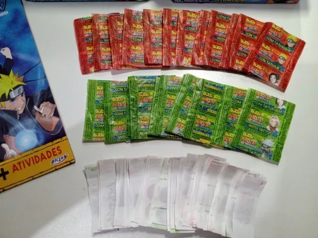 Coleção figurinhas Buzzy Naruto  Completa P/ Colar - Foto 2