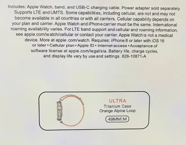 Smartwatch Apple Watch Ultra Série 9 IWO - Compatível com Android e iOS - Foto 4