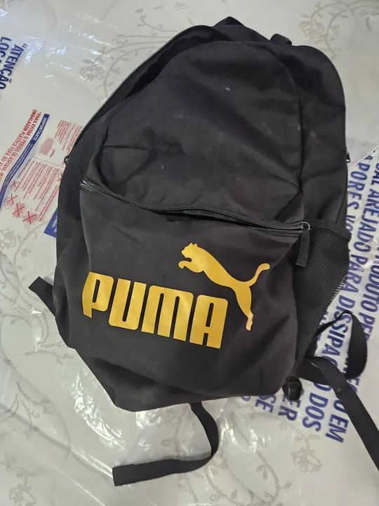 Mochila Puma Preta ótimo estado original  - Foto 2