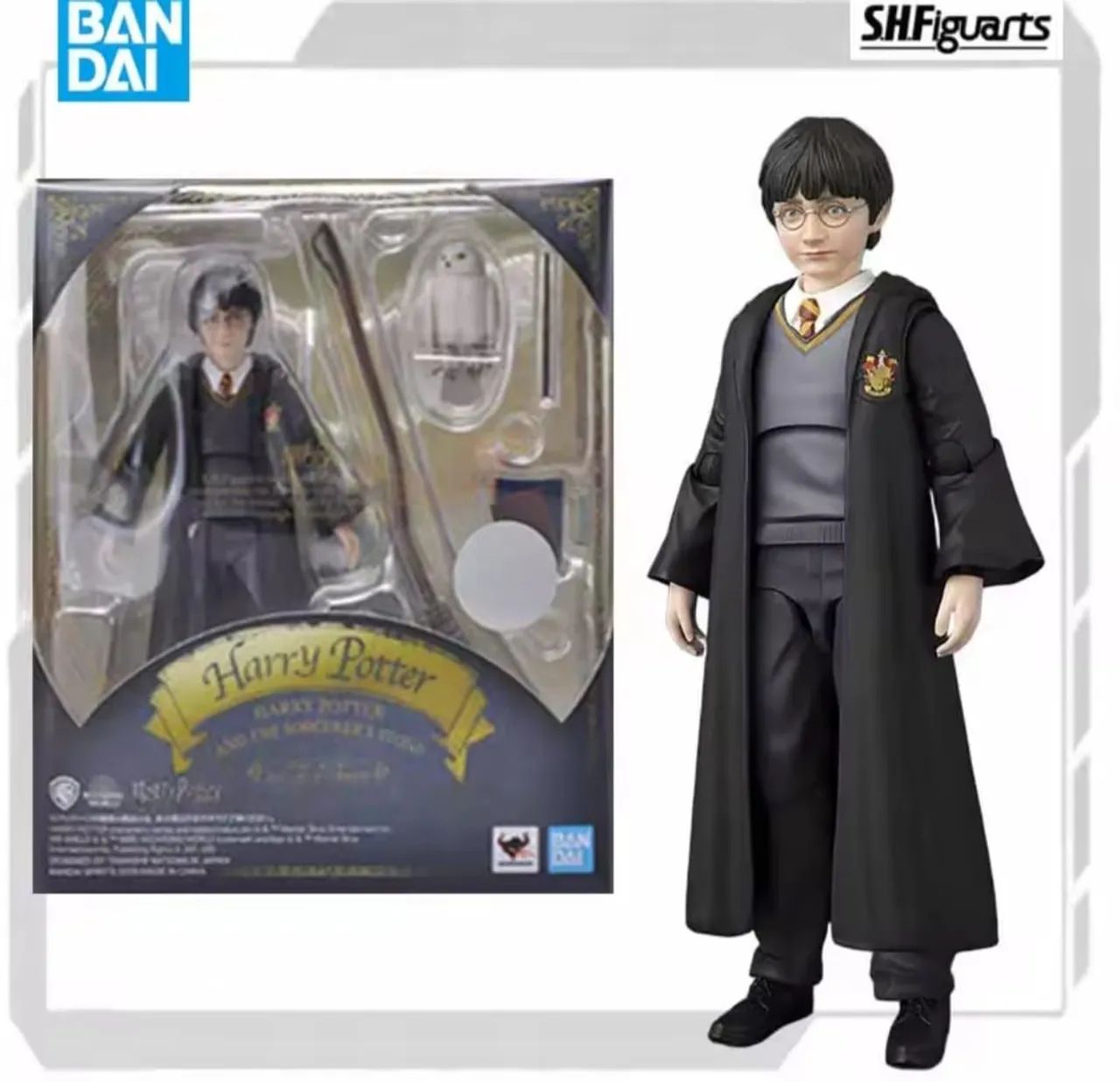 COLEÇÃO 3 BONECOS HARRY POTTER MARCA BANDAI - HARRY POTTER - HERMIONE E RON WEASLEY  - Foto 2