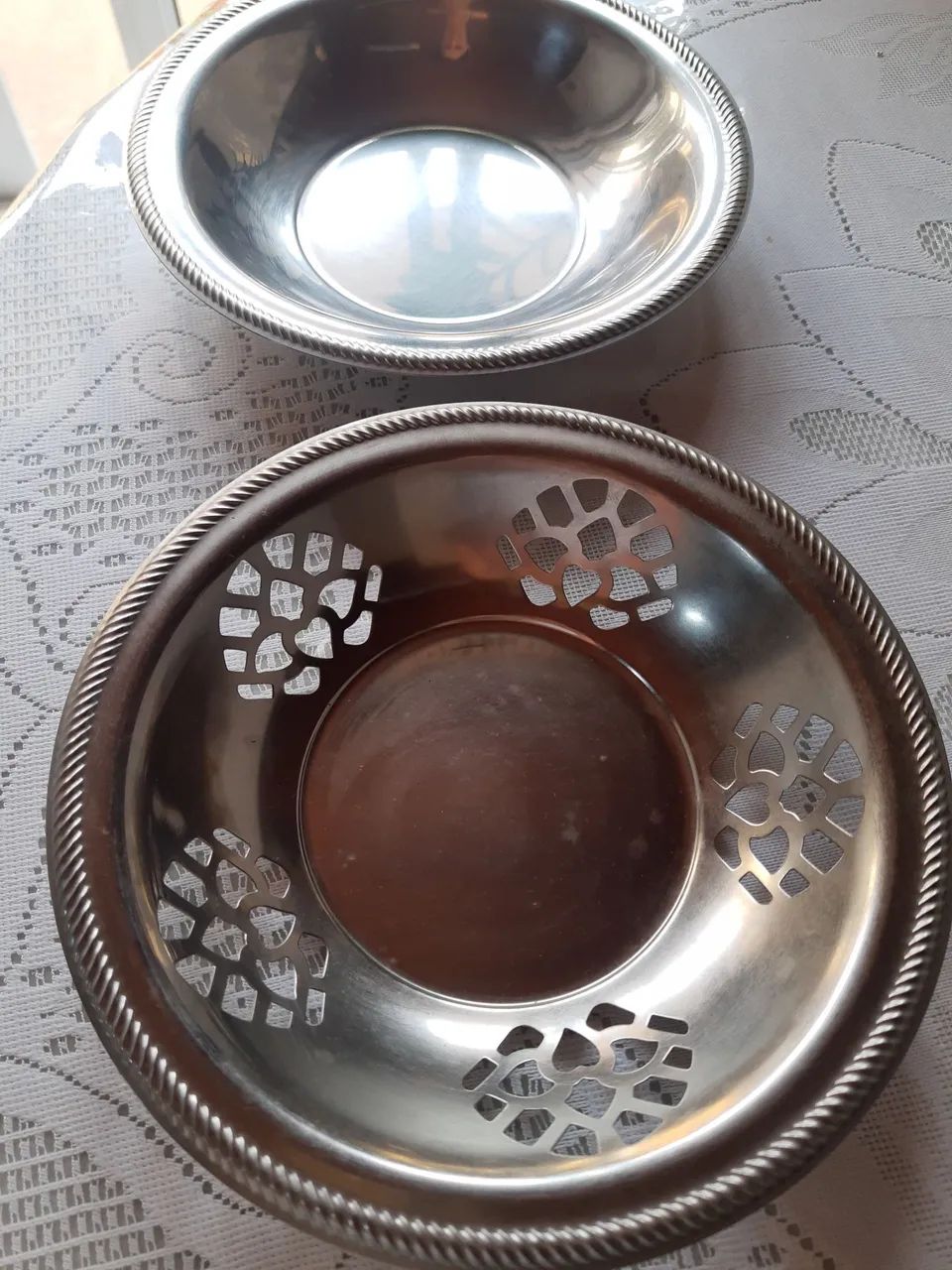 Jogo de Travessas de Aço Inox 10 peças  - Foto 5