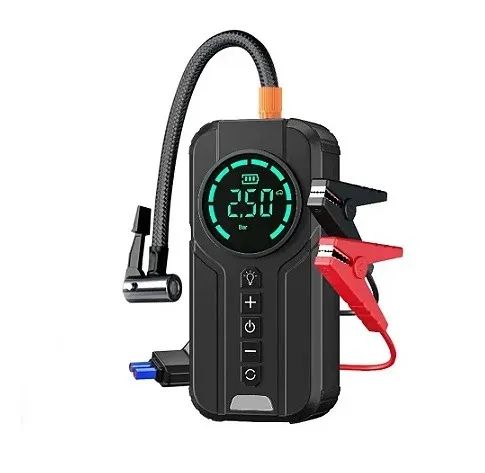 Bomba de Ar Inteligente Portátil Tomate MXB-D001 - 180 PSI, Recarregável e com Luz LED - Foto 2