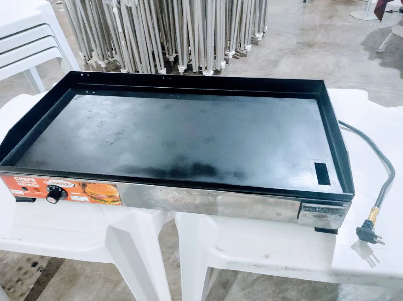 02 Chapas para lanches Usada - Foto 4