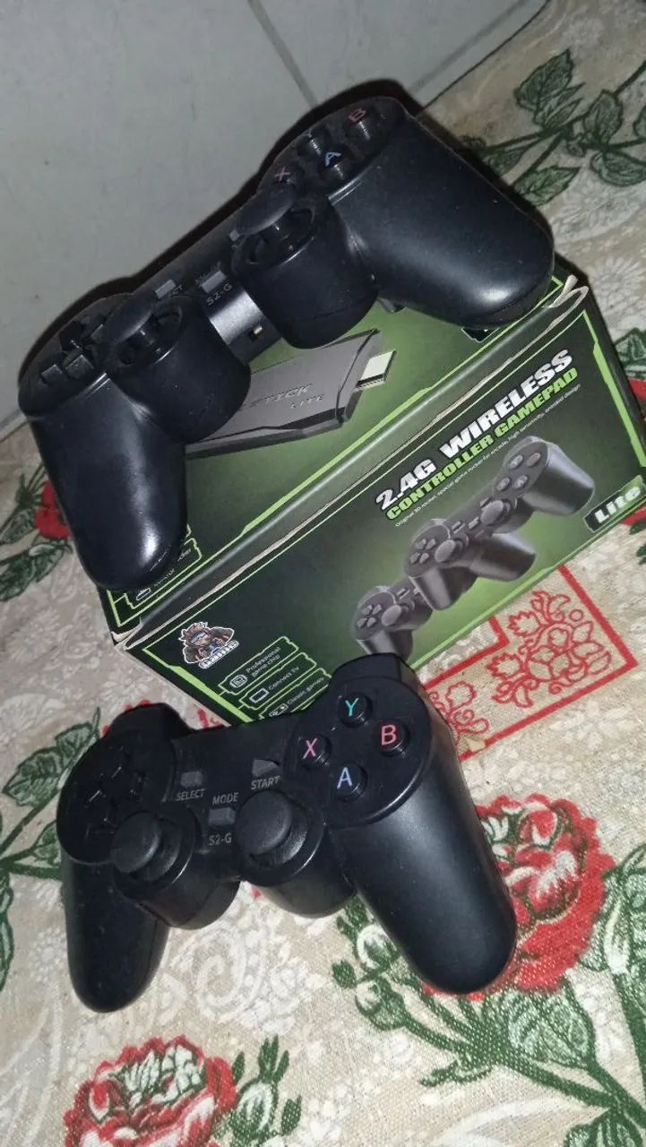 Controle Wireless 2.4G para PC e PS3