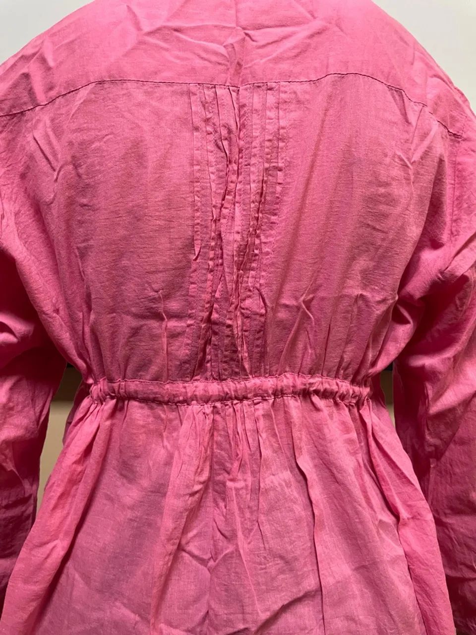 Vestido Rosa Manga Longa - Foto 4