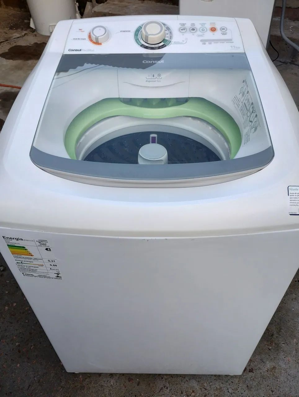Máquina de Lavar Consul Facilite 11kg semi nova 110v - Foto 2