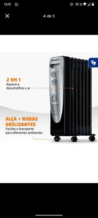 Aquecedor mondial  - Foto 4