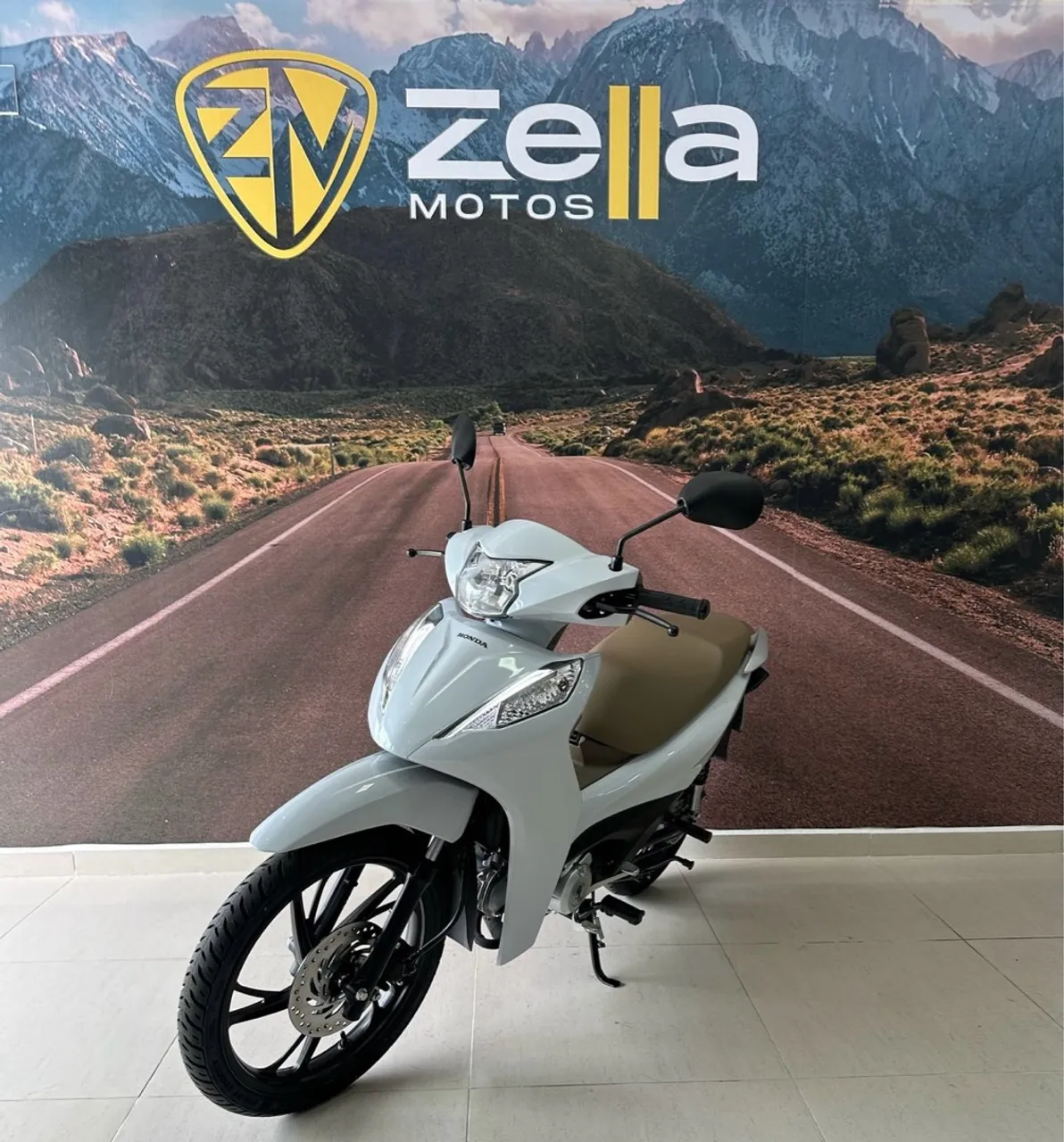Honda Biz 2025 com apenas 2.300Km