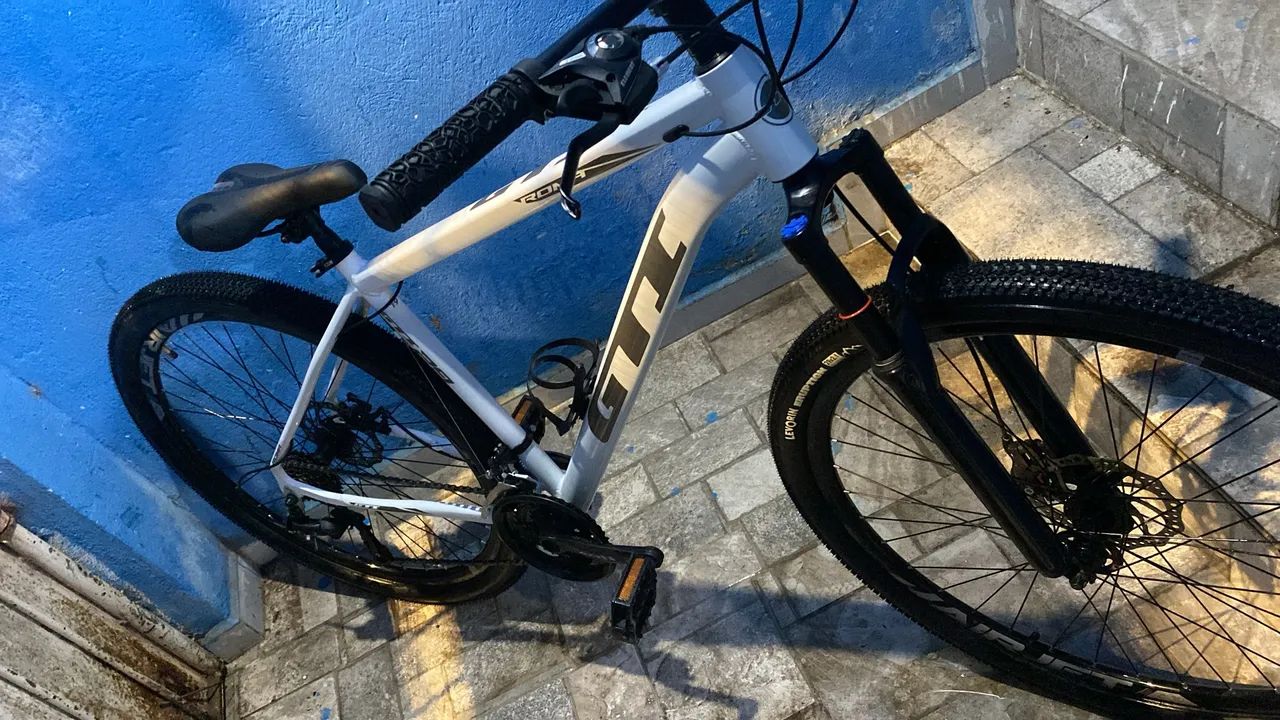 Bike GTI Roma aro 29 branca - Foto 2