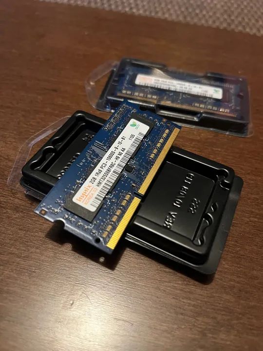Par de Memória RAM 2GB (cada) Hynix DDR3 - Foto 2