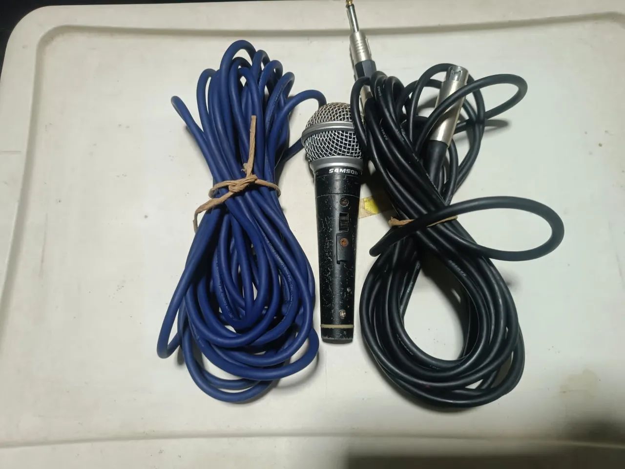 Microfone Samson - 02  - Cabo de 6 Metros