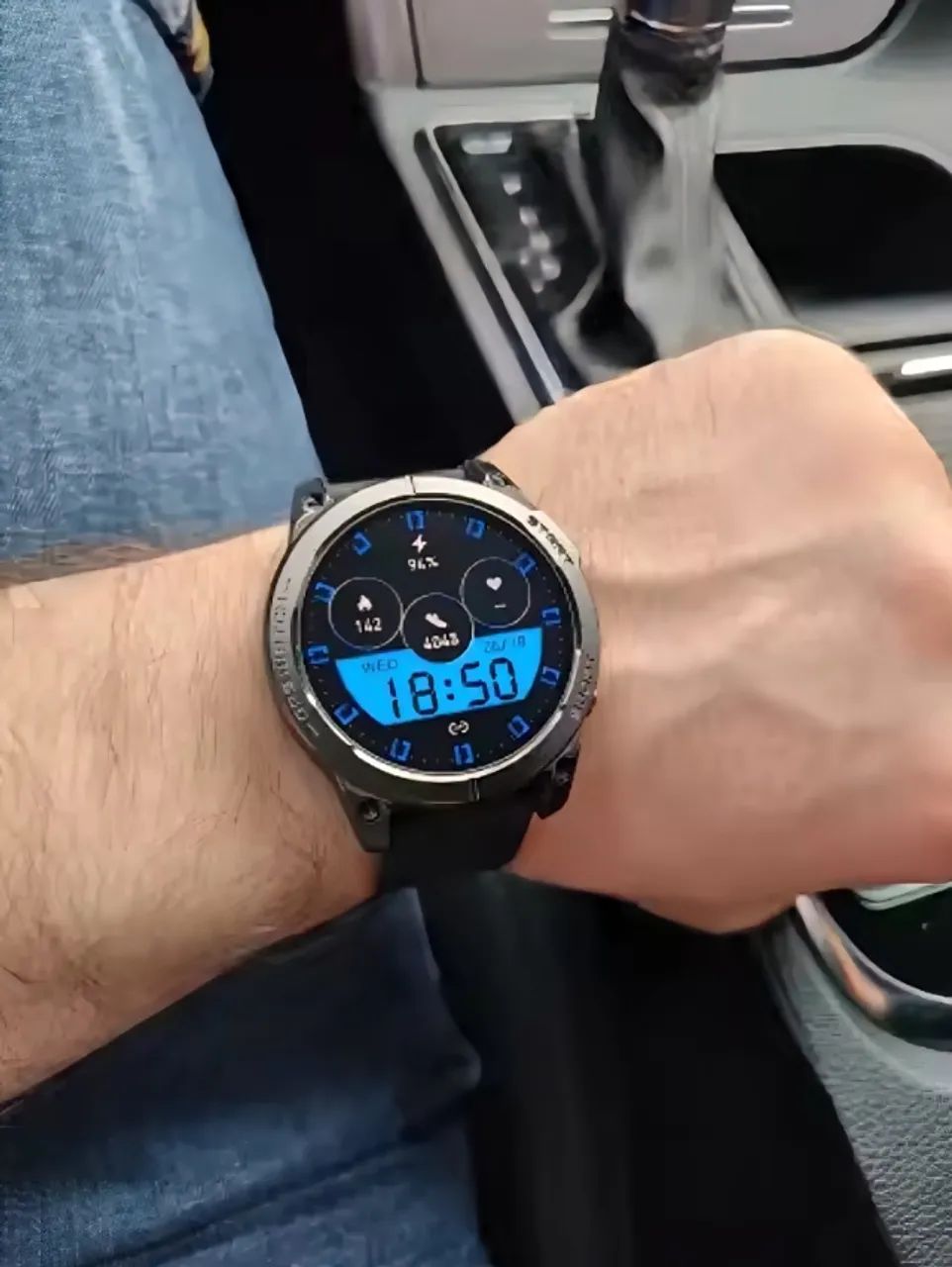 Smartwatch Zeblaze Stratos 3 Pro com GPS | Lacrado - Foto 5