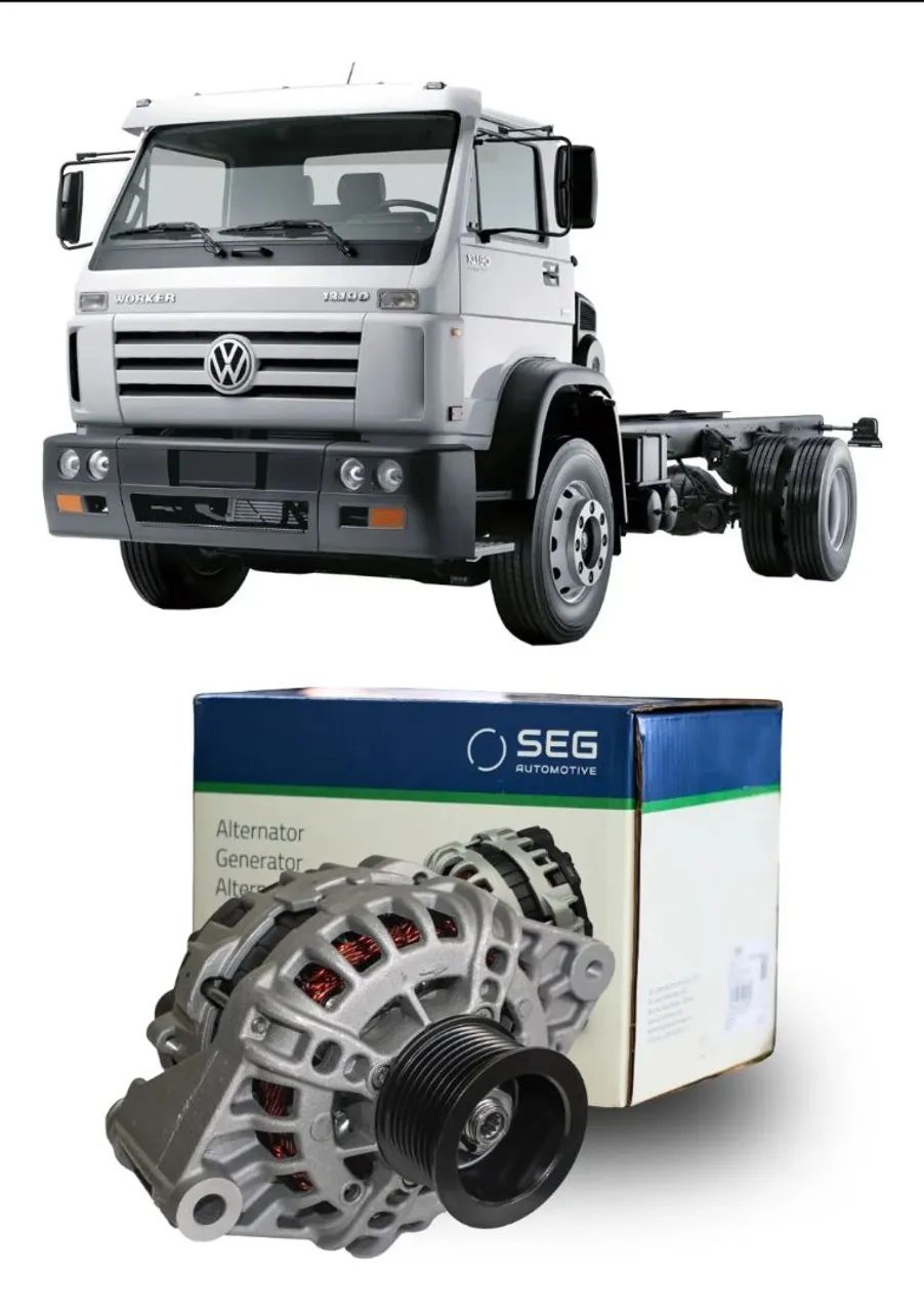 Alternador SEG Automotive 90Ah 14V - Peça para Caminhão - Foto 3