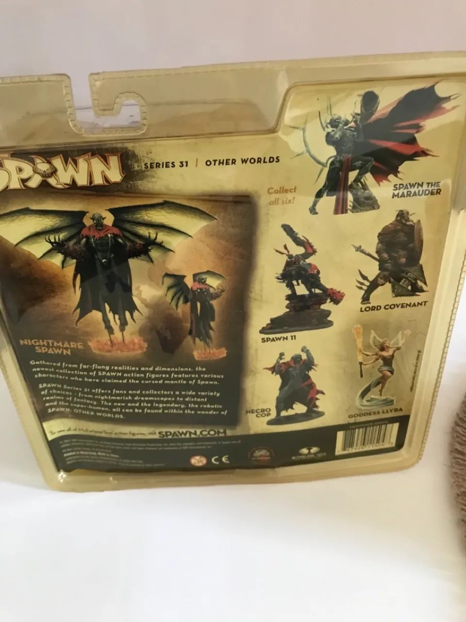 Spawn Nightmare Mcfarlane other worlds 31 raro neca mezco