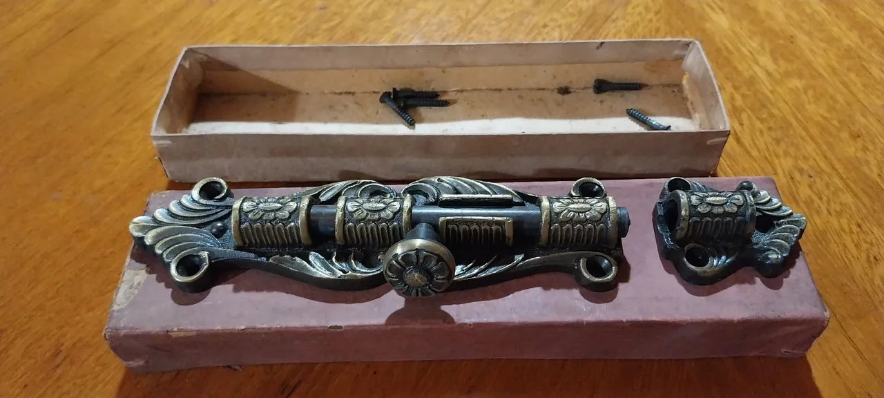 Fechadura de segurança para porta - Estilo vintage