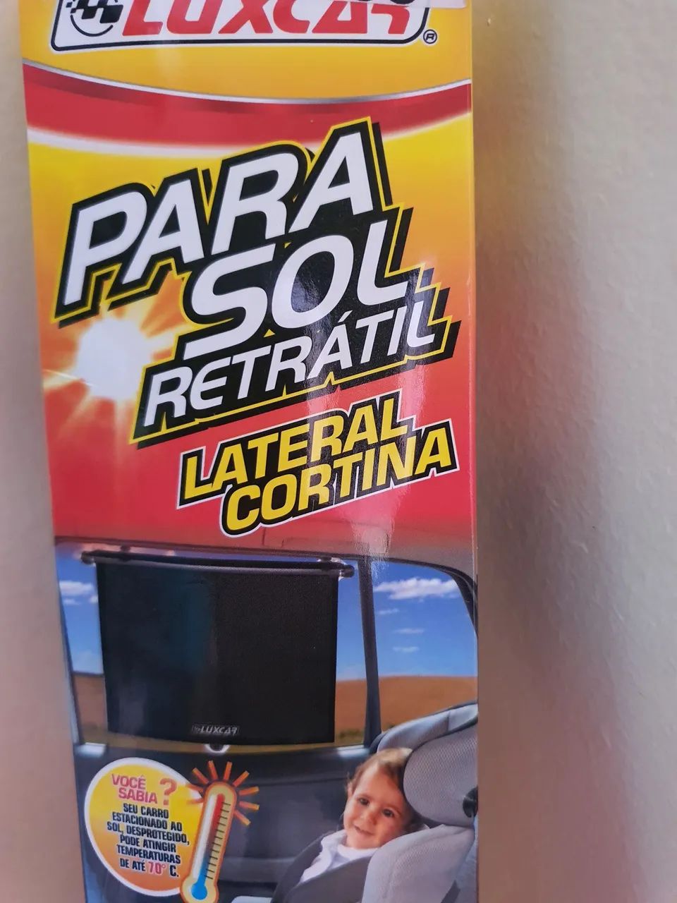 PARA SOL RETRATIL  LATERAL PARA VEICULO - Foto 2