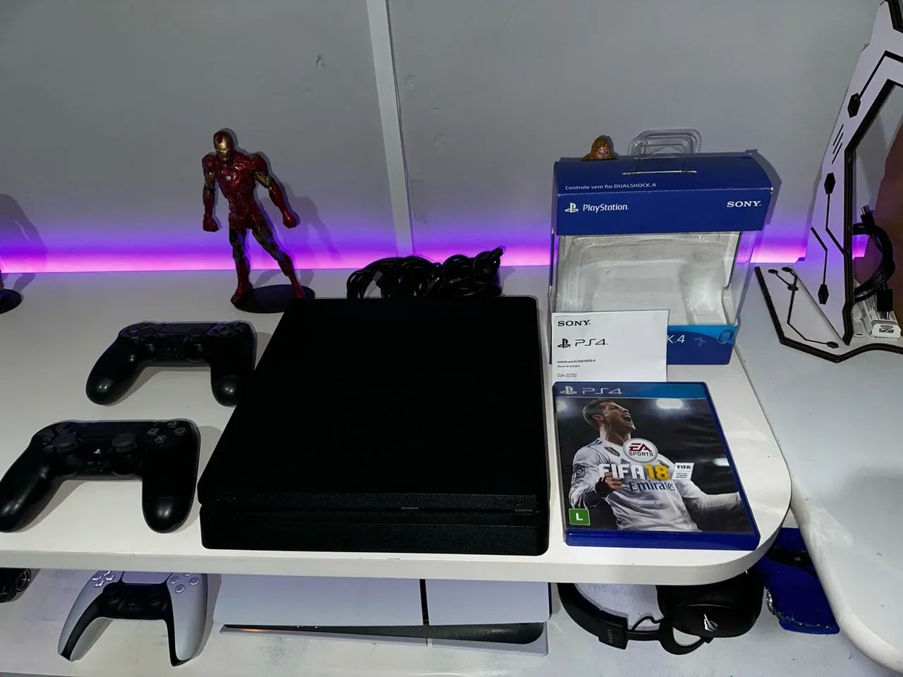 PS4 Slim - Console de Vídeo Game