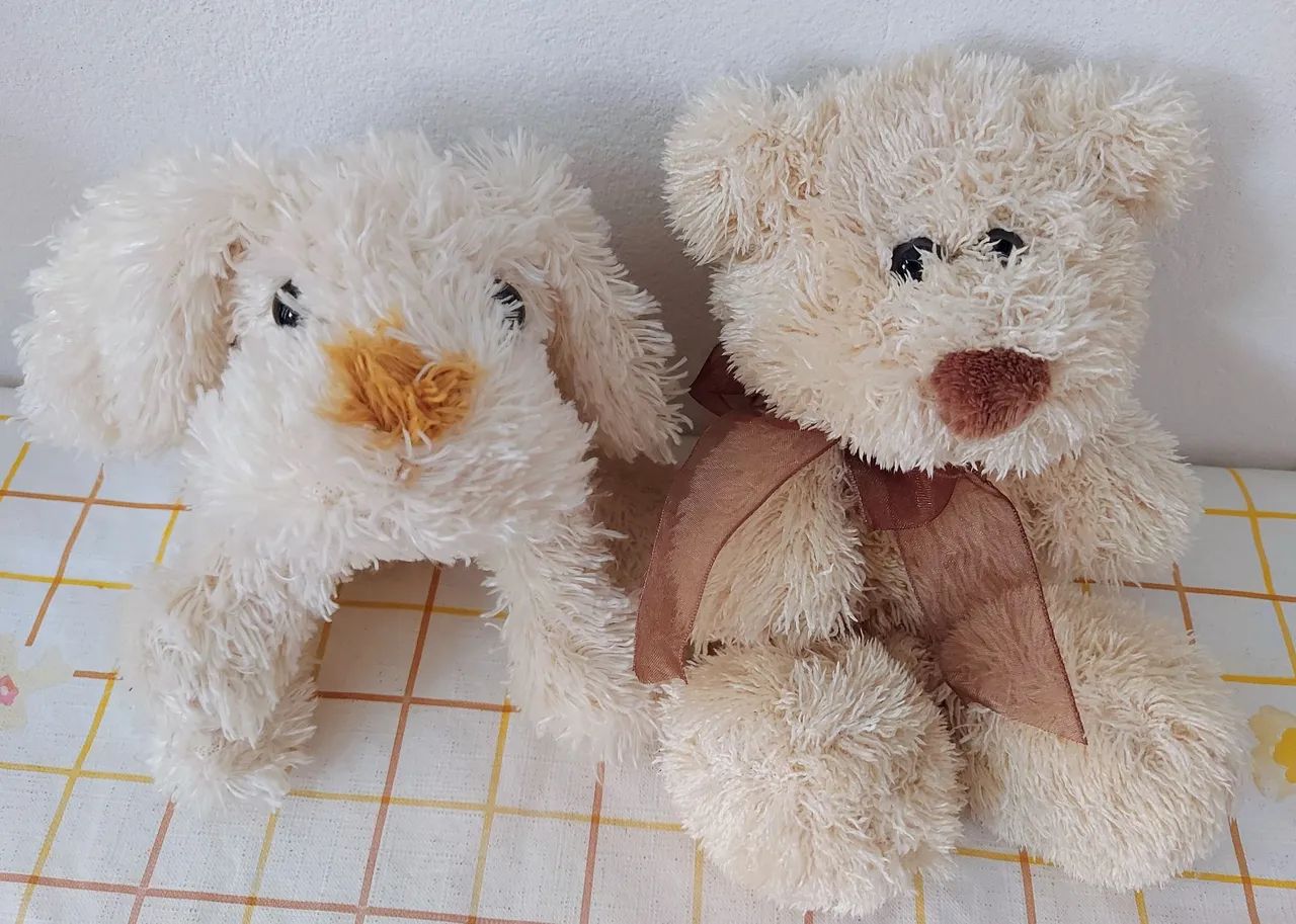  2 Bichinhos de Pelúcia 