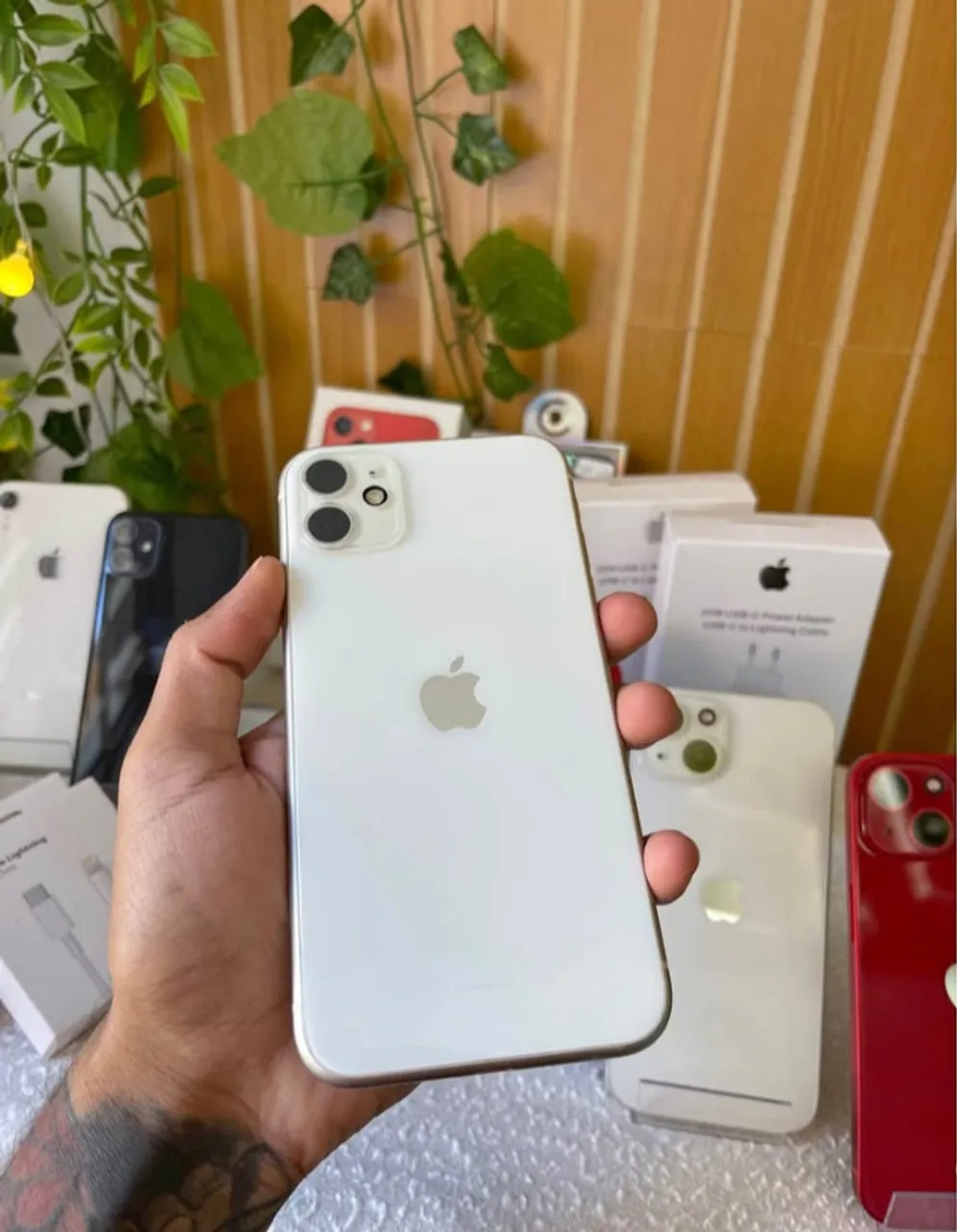 Iphone 11 branco excelente + nota fiscal
