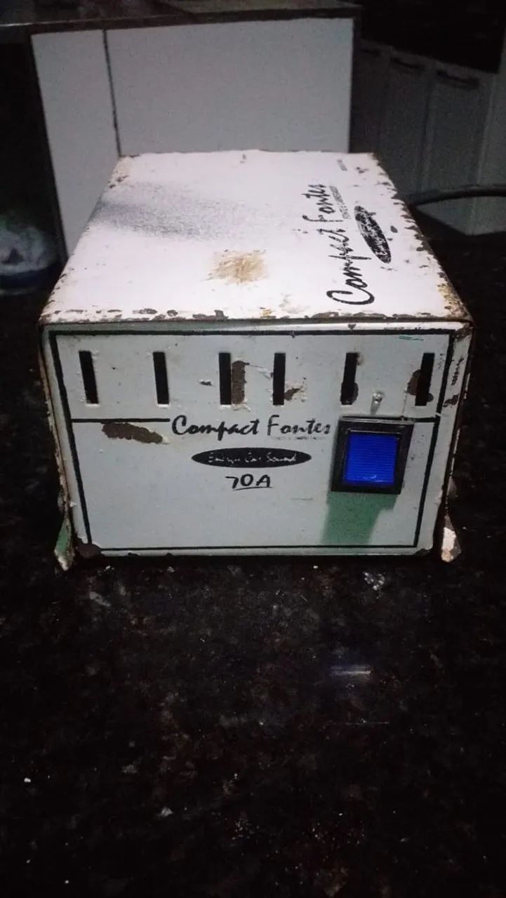 Fonte Compacta 70A para Equipamentos de Som para som de carro e caixa Bob  - Foto 2