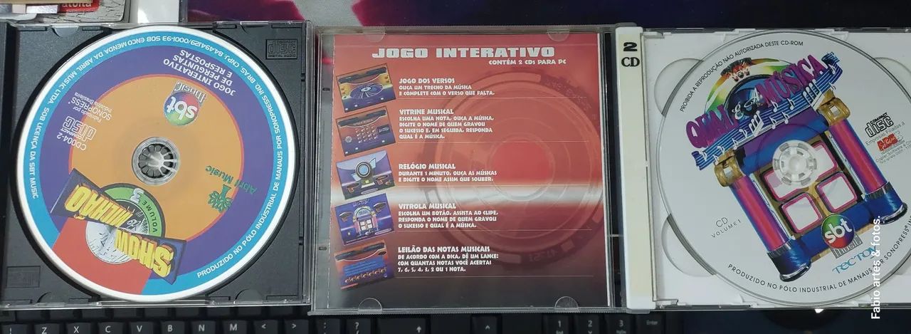 Jogo Show do Milhão e Qual é a música  - Foto 3